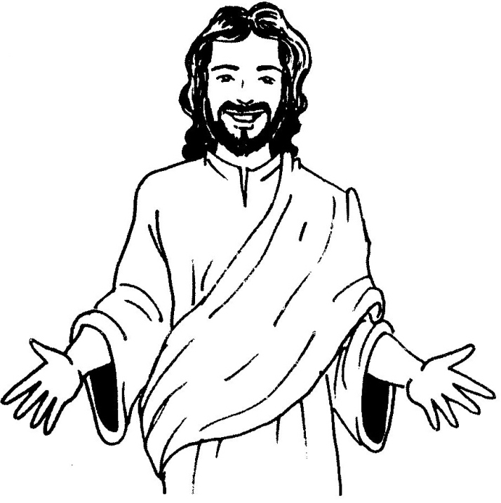 714x718 Marvellous Design Coloring Pages Of Jesus Best Christ 21 For Free