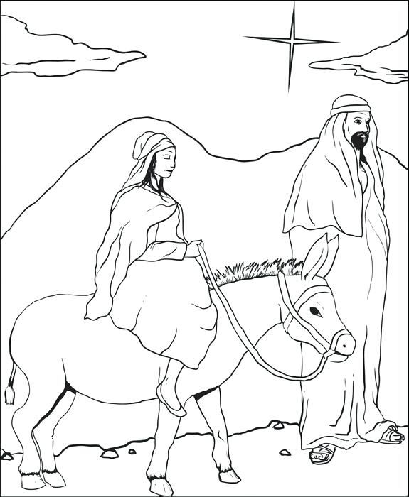 575x700 Joseph Coloring Pages Coloring Pages Angel Appears