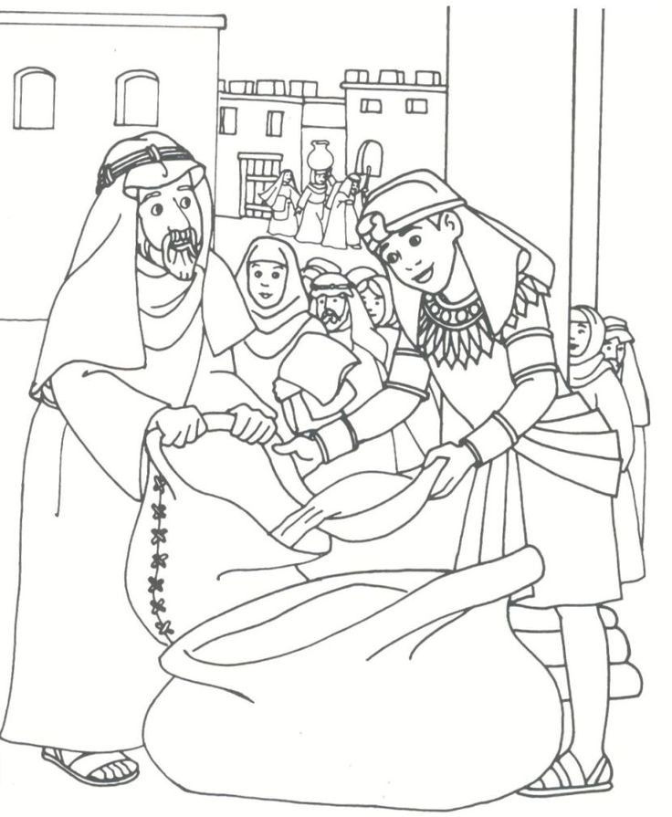 736x895 David Shepherd Coloring Page Elegant Joseph Sold Into Slavery