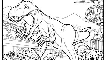 360x204 Dinosaur Coloring Page Beautiful Free Dinosaur Templates