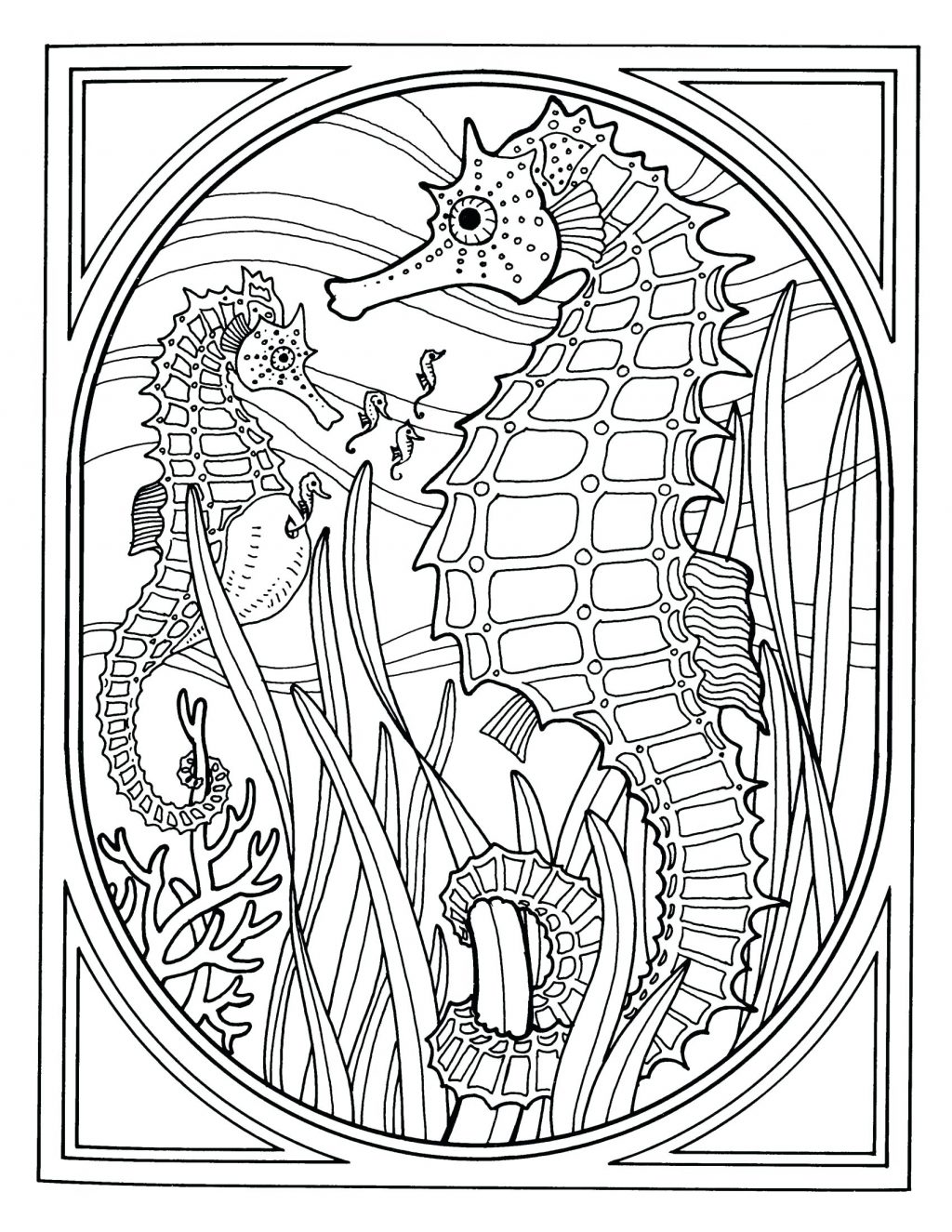 1024x1325 Coloring Pages ~ Kaleidoscope Coloring Pages Printable Ocean