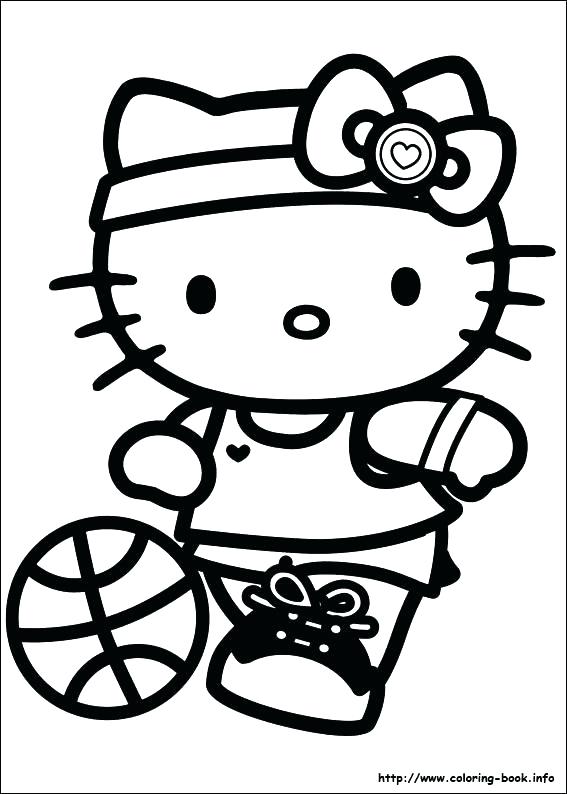 567x794 Hello Kitty Coloring Pictures To Print Printable Hello Kitty