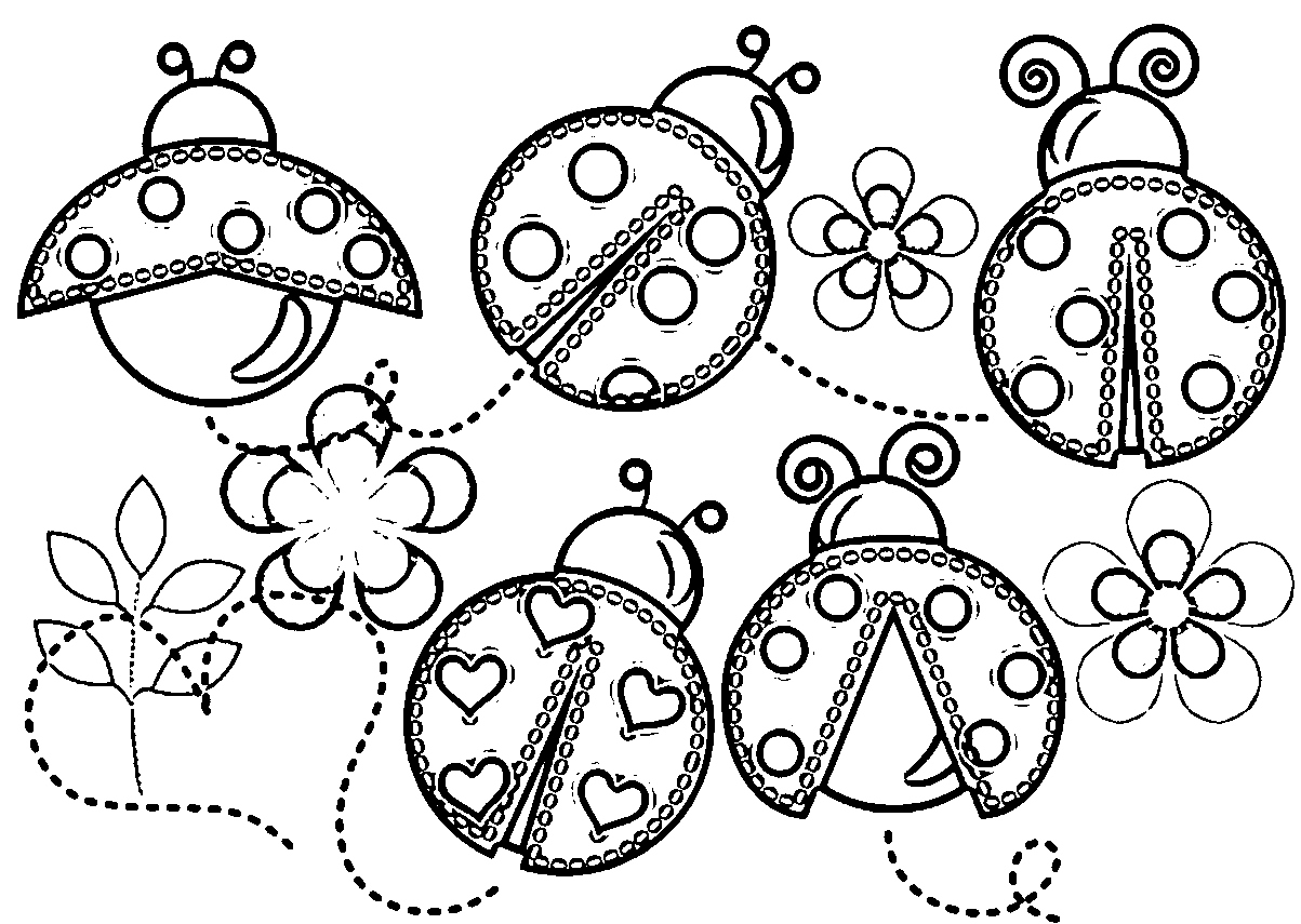 1203x855 Ladybug Coloring Pages Unique 11 Printable Ladybug Coloring Pages