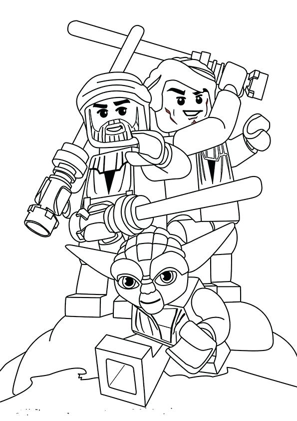 595x842 Star Wars Lego Coloring Pages Icontent