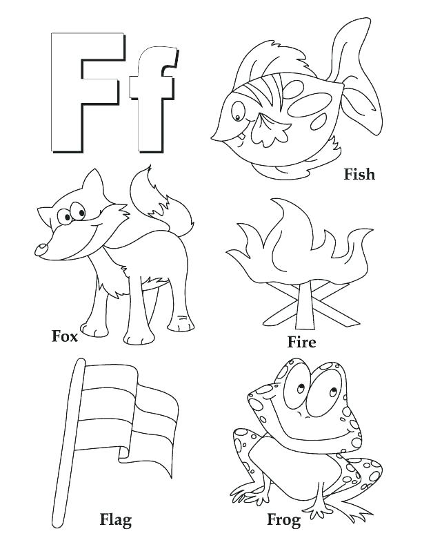 612x792 Abc Coloring Pages Letter N Pictures To Color Printable Letter