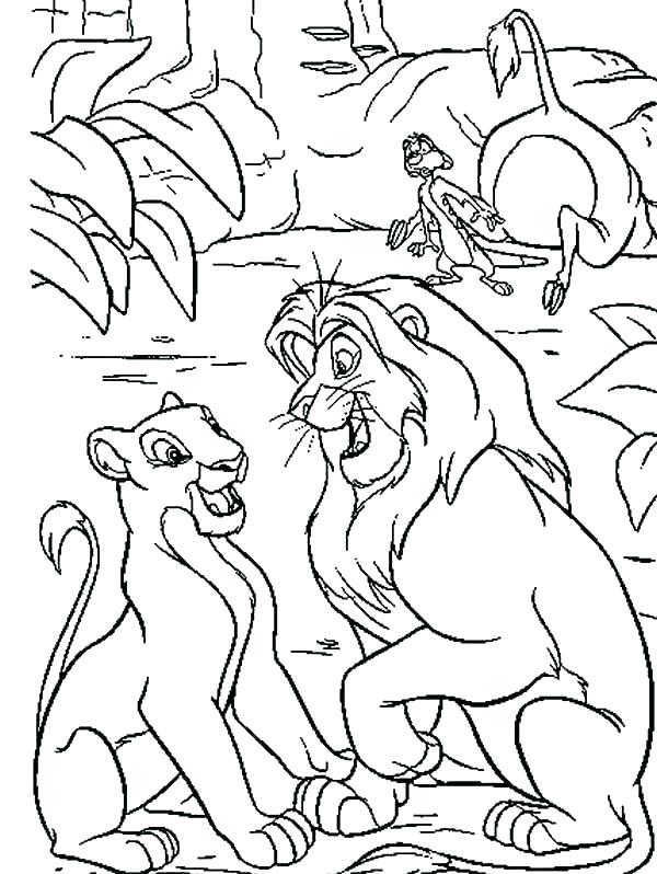 600x798 Disney Lion King Coloring Pages Lion King Coloring Free Lion King