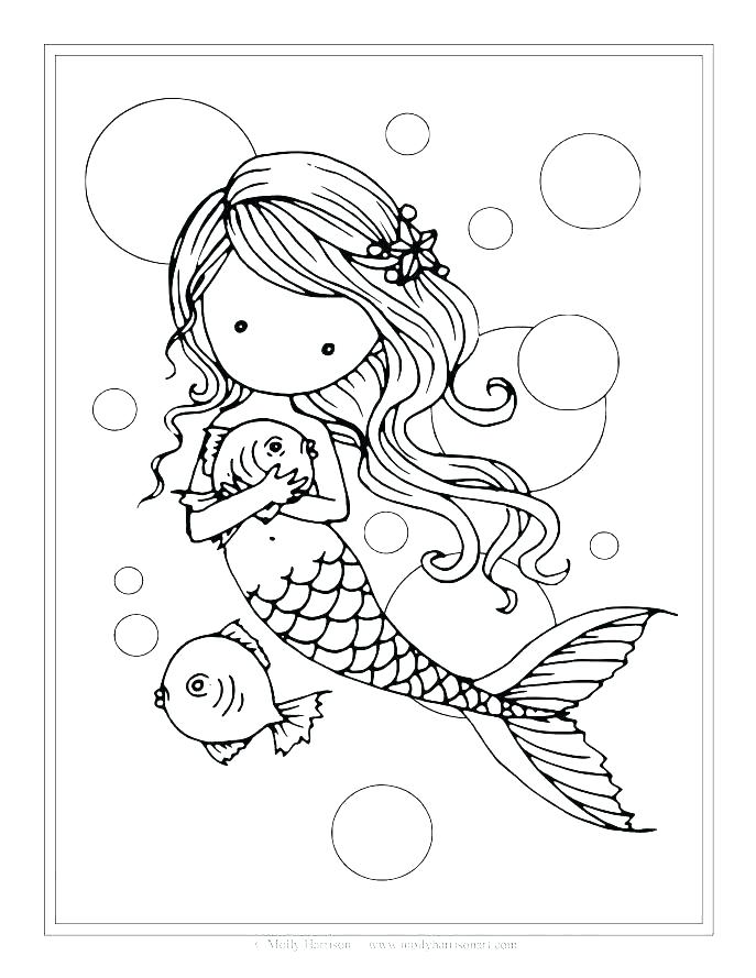 687x889 Free Mermaid Coloring Pages Photos Mermaid Coloring Page Free Free