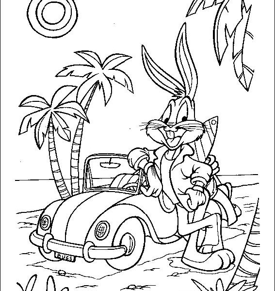 567x600 Looney Tunes Printable Coloring Pages Looney Tunes Coloring Pages