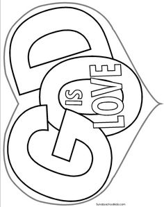 236x298 Coloring Pages For Kids By Mr. Adron God Is Love Printable, Free