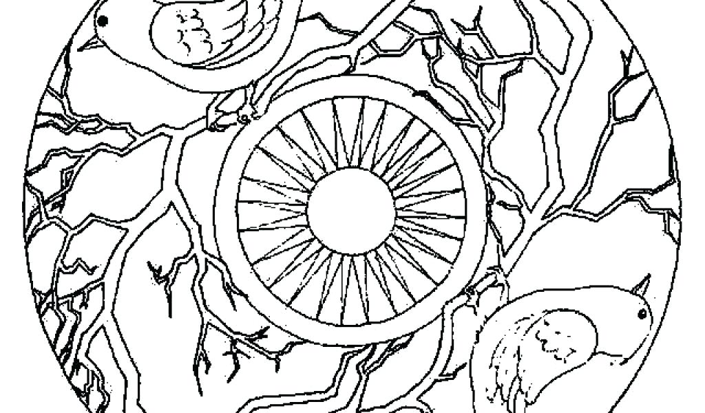 1024x600 Free Mandala Printables