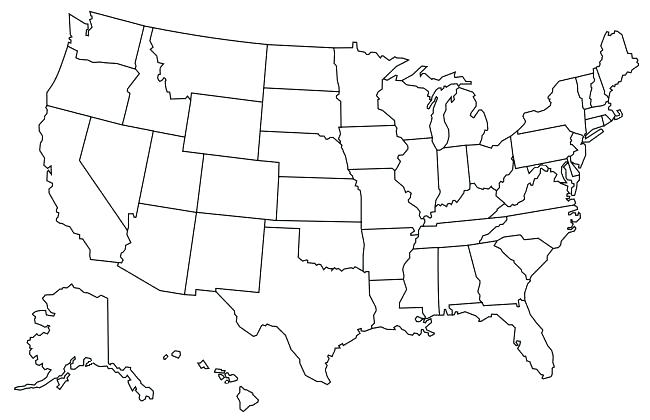 650x420 Usa Coloring Pages Coloring Map United States Map Color In Free