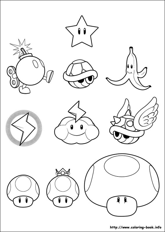 567x794 Super Mario Bros. Coloring Pages On Coloring