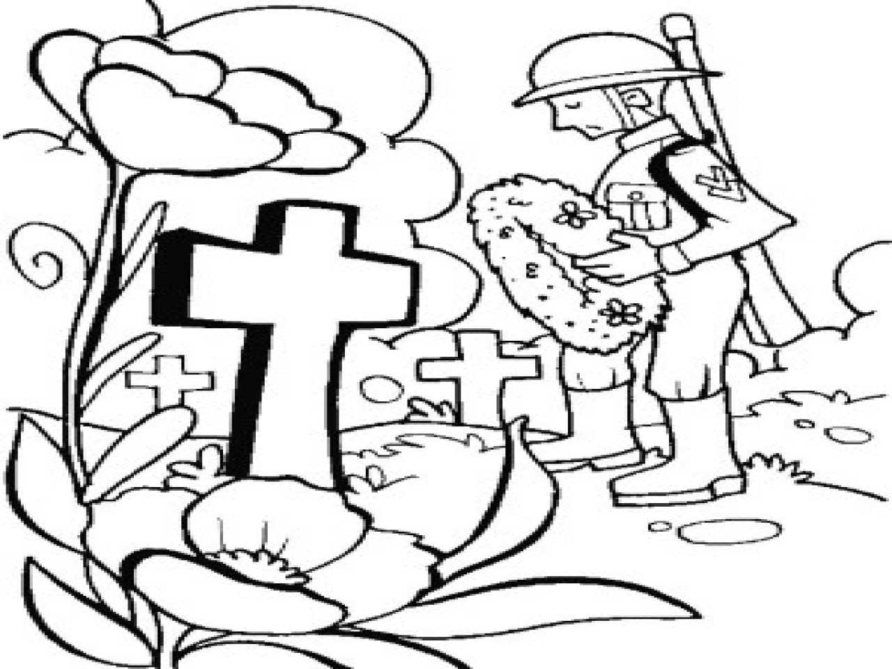 1280x960 Memorial Day Coloring Pages Doodle Art Alley Tearing