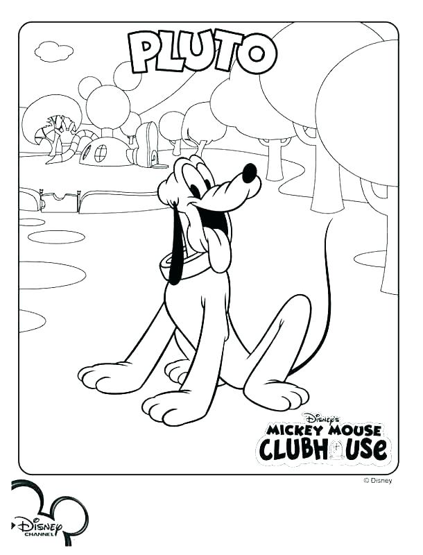 610x800 Mickey Mouse Clubhouse Coloring