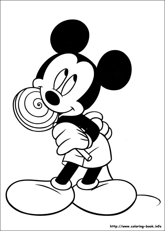 567x794 Mickey Coloring Pages On Coloring