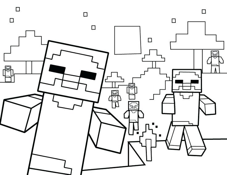 736x568 Minecraft Coloring Pages Print Minecraft Coloring Pages