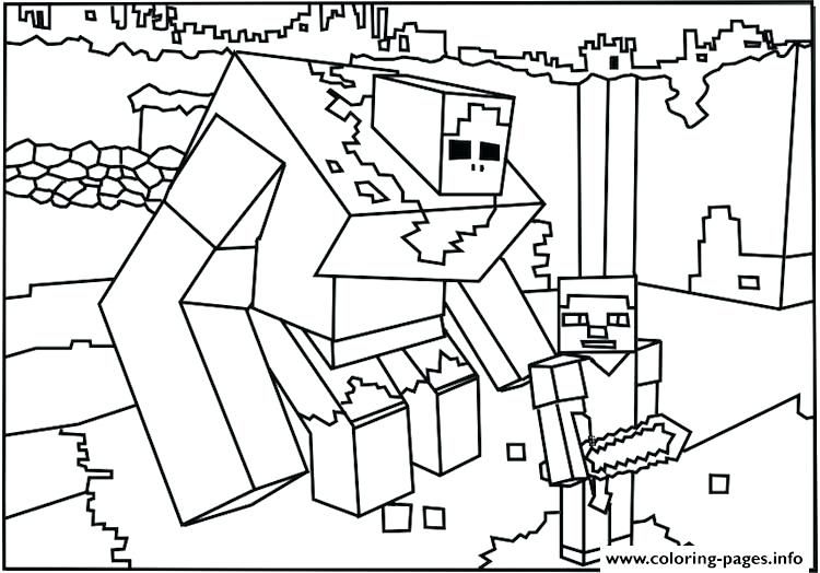 750x524 Minecraft Coloring Pages To Print Fresh Free Coloring Pages