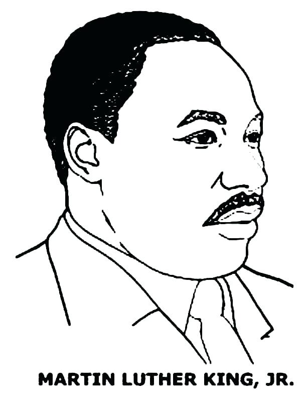 612x792 Mlk Day Coloring Pages Martin King S Coloring Page Free Download