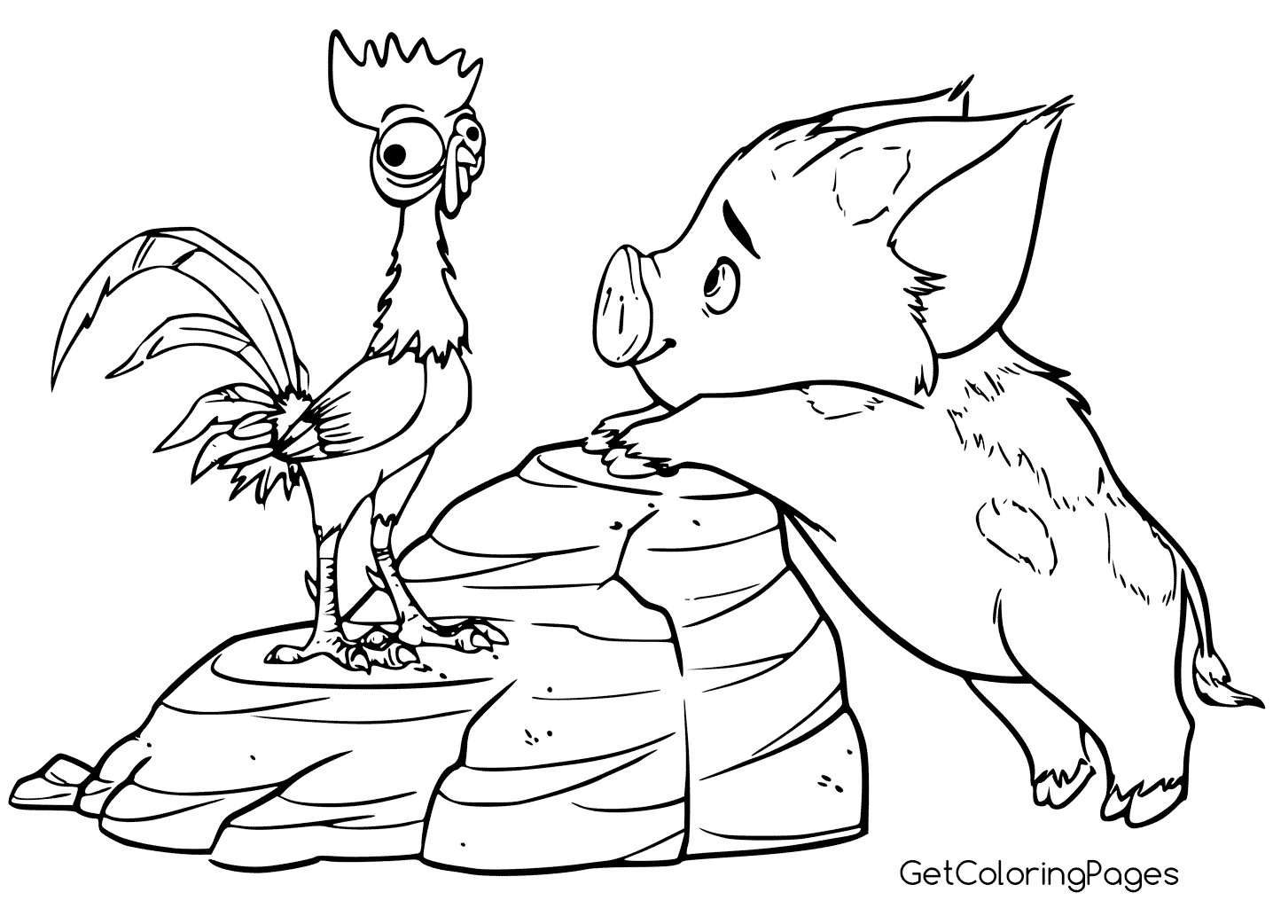 1436x1024 Moana Coloring Pages