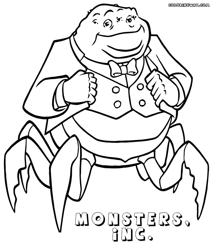 841x1000 22 Inspirational Monsters Inc Coloring Pages Logo And Design Ideas