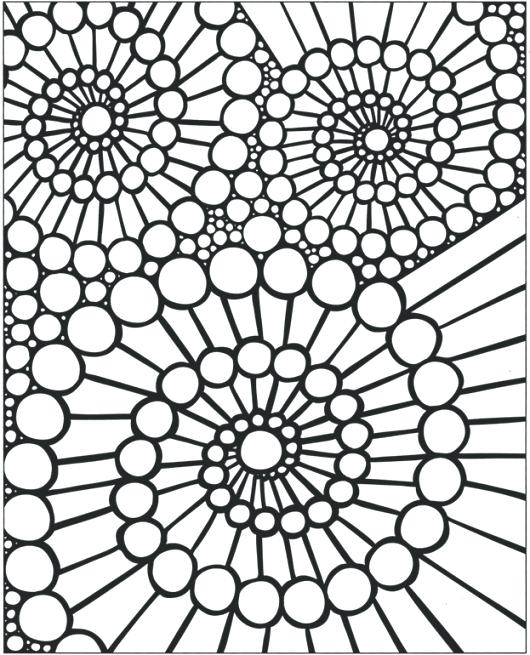 530x655 Free Printable Mosaic Coloring Pages Mosaic Coloring Pages