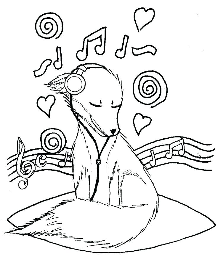 736x864 Music Coloring Pages Printable Free Music Coloring Pages This Dog