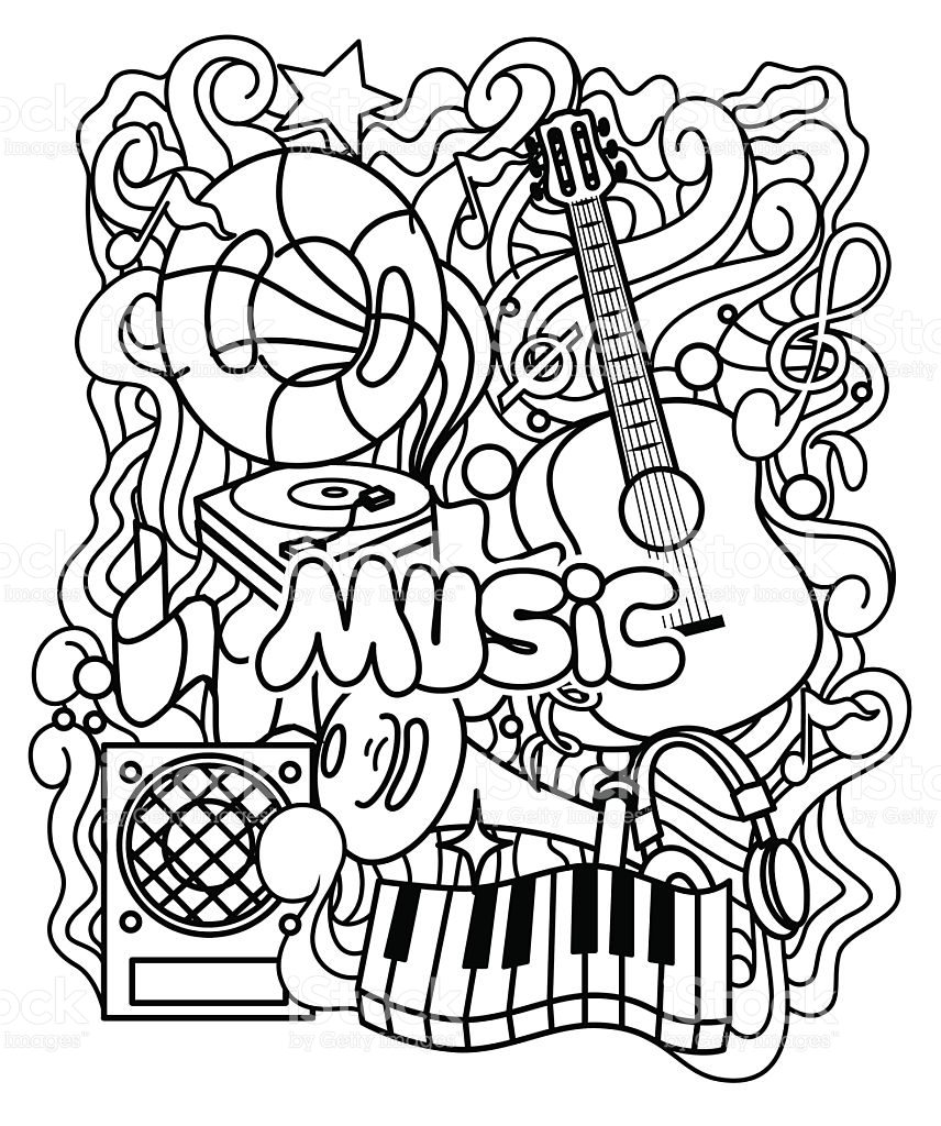 856x1024 Music Coloring Sheets 12 16621 In Pages Sharry Music Coloring