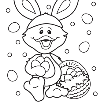 340x340 Easter Duck,