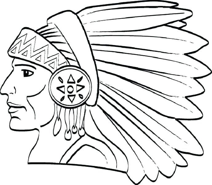 689x600 Native American Coloring Pages Printable Printable Native Coloring