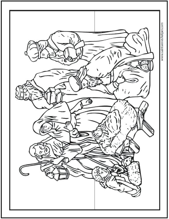590x762 Best Of Nativity Coloring Pages For Preschool For Beautiful