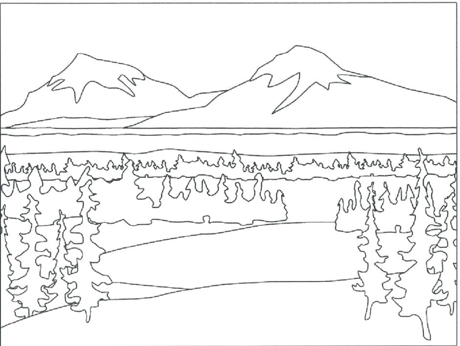 940x708 Nature Coloring Pages Nature Coloring Pages For Adults Nature