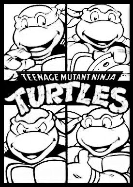 275x385 Free Ninja Turtle Coloring Pages 11