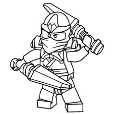 230x230 Top 40 Free Printable Ninjago Coloring Pages Online