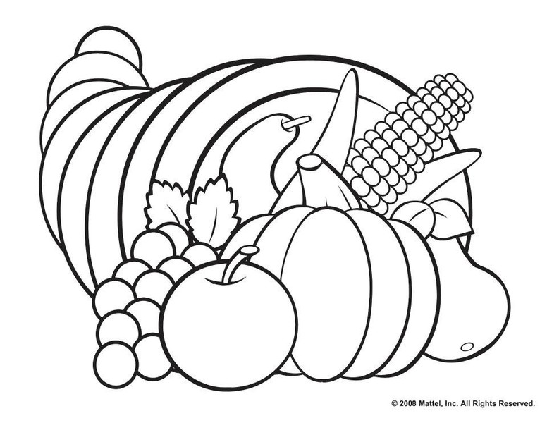 776x600 Imposing Decoration Thanksgiving Printable Coloring Pages November