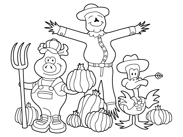 600x450 Best November Coloring Pages Calendars Free 6083 Printable