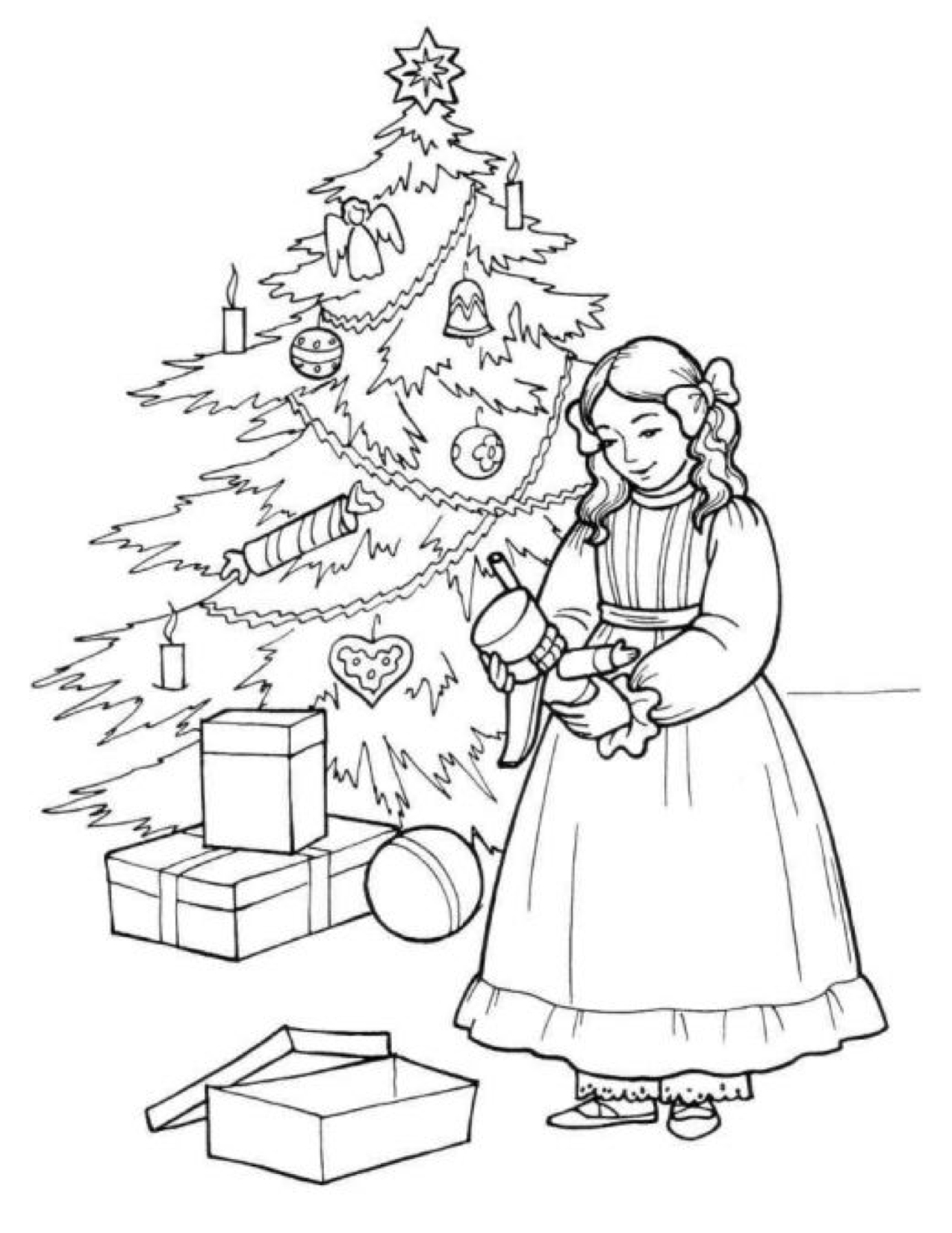1275x1650 Nutcracker Coloring Pages