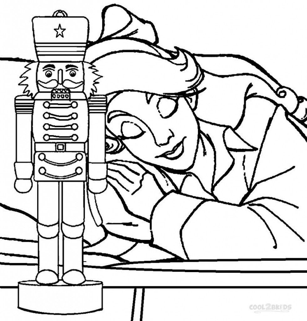 982x1024 Printable Nutcracker Coloring Pages For Kids Cool2bkids
