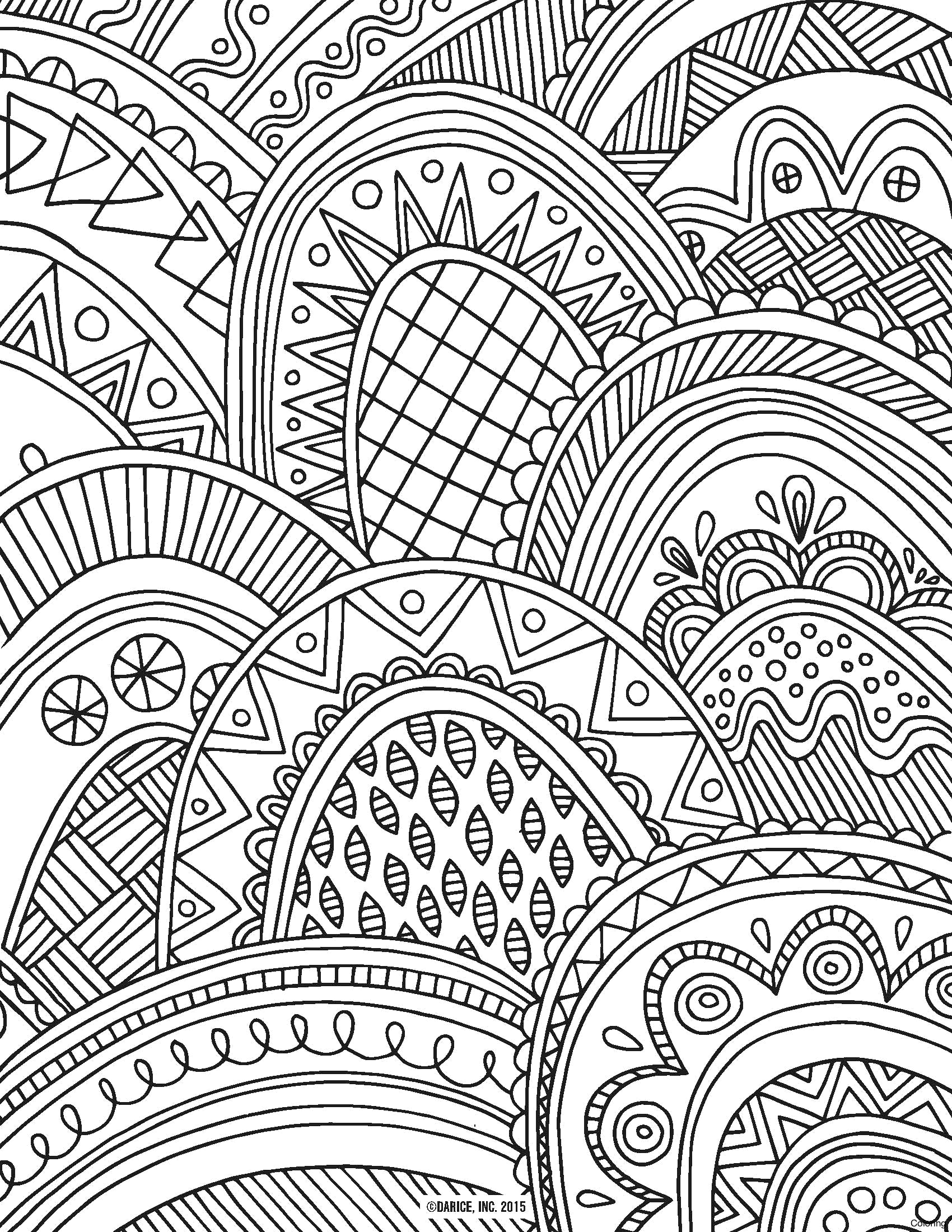 1700x2200 Best Of Patterns To Colour Free Line Printable Coloring Pages
