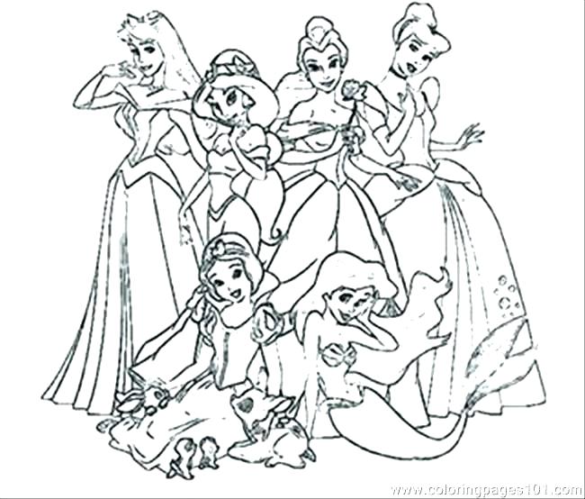 650x554 Disney Online Coloring Pages Color Page Free Printable Coloring