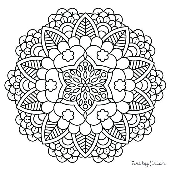 547x547 Mandela Coloring Pages New Mandala Coloring Pages In Online