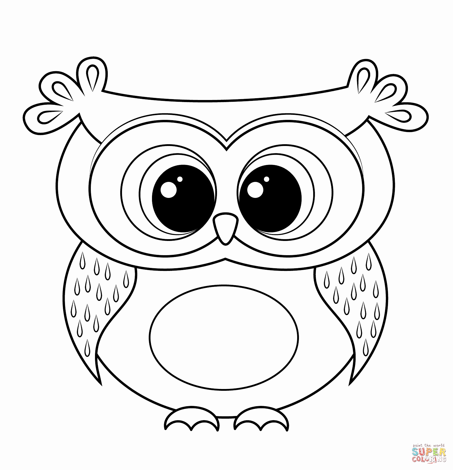1526x1584 Free Printable Coloring Page Inspirational Cartoon Owl Coloring