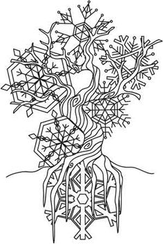 236x354 Wiccan Coloring Page Free Download