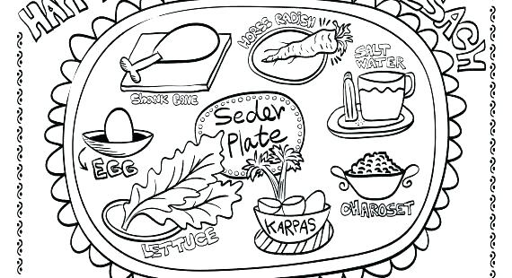 570x310 Coloring Pages And Coloring Books. Passover Coloring Pages