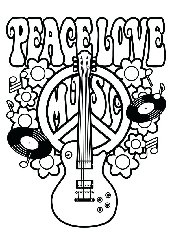 595x842 Peace Symbol Coloring Pages Top 25 Free Printable Peace Sign