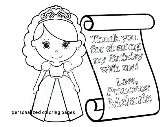 570x440 Personalized Coloring Pages