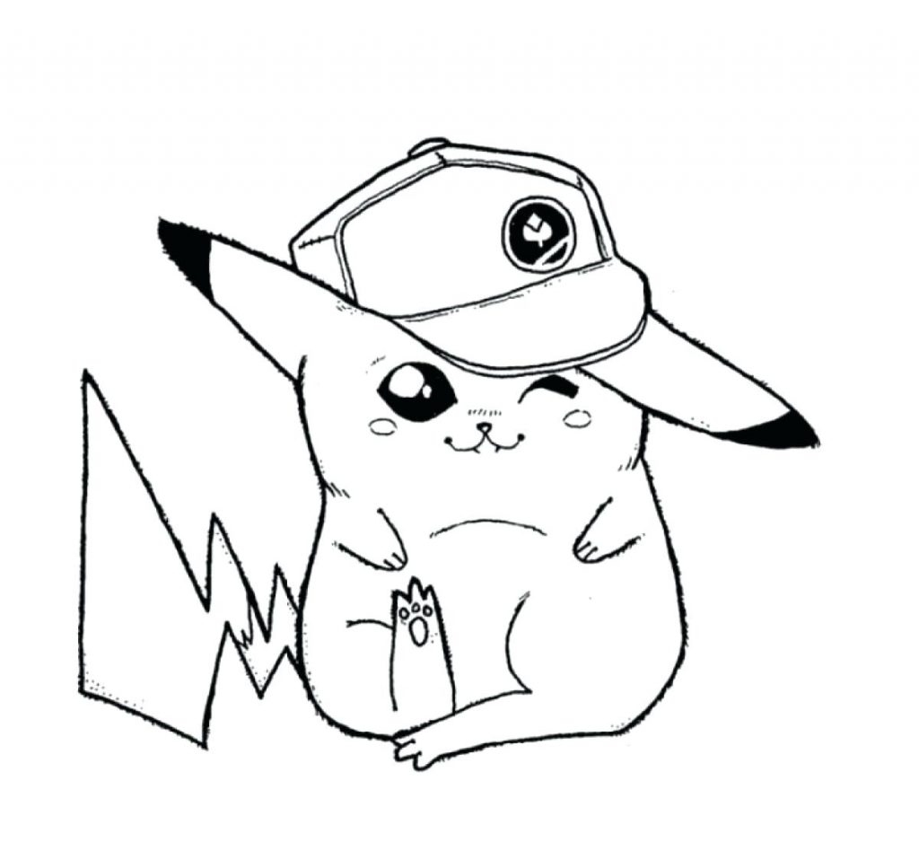 1024x938 Coloring Pages ~ Pikachu Coloring Pages Page For Our Family Free