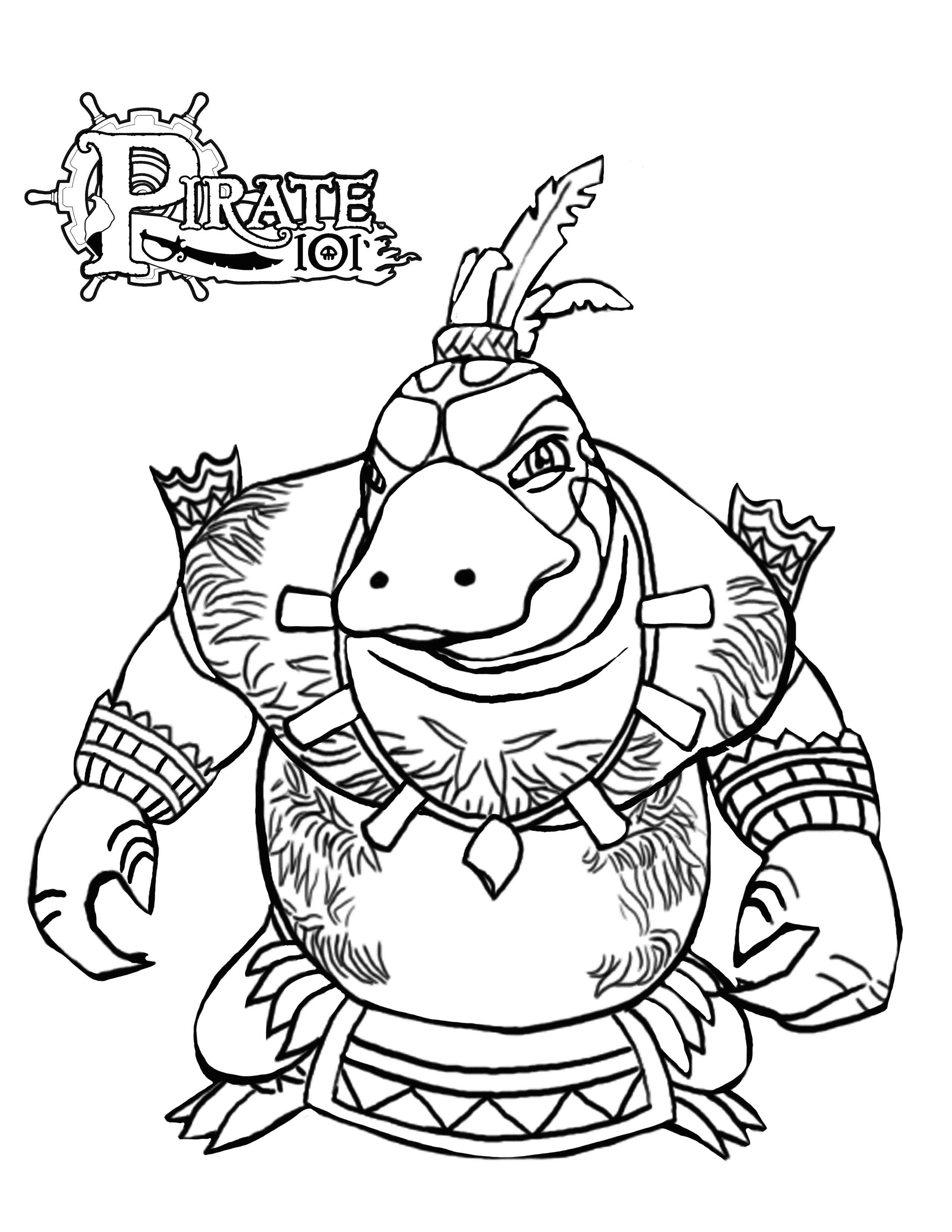 2550x3300 Pirate Coloring Pages Pirate101 Free Online Game