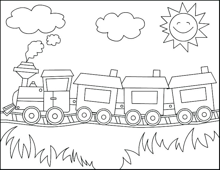 736x568 Stylish Ideas Train Color Pages Free Printable Best Coloring Polar