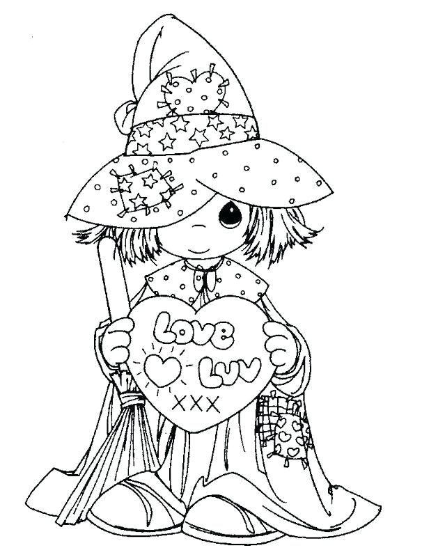 606x800 Coloring Pages Precious Moments Precious Moments Free Printable
