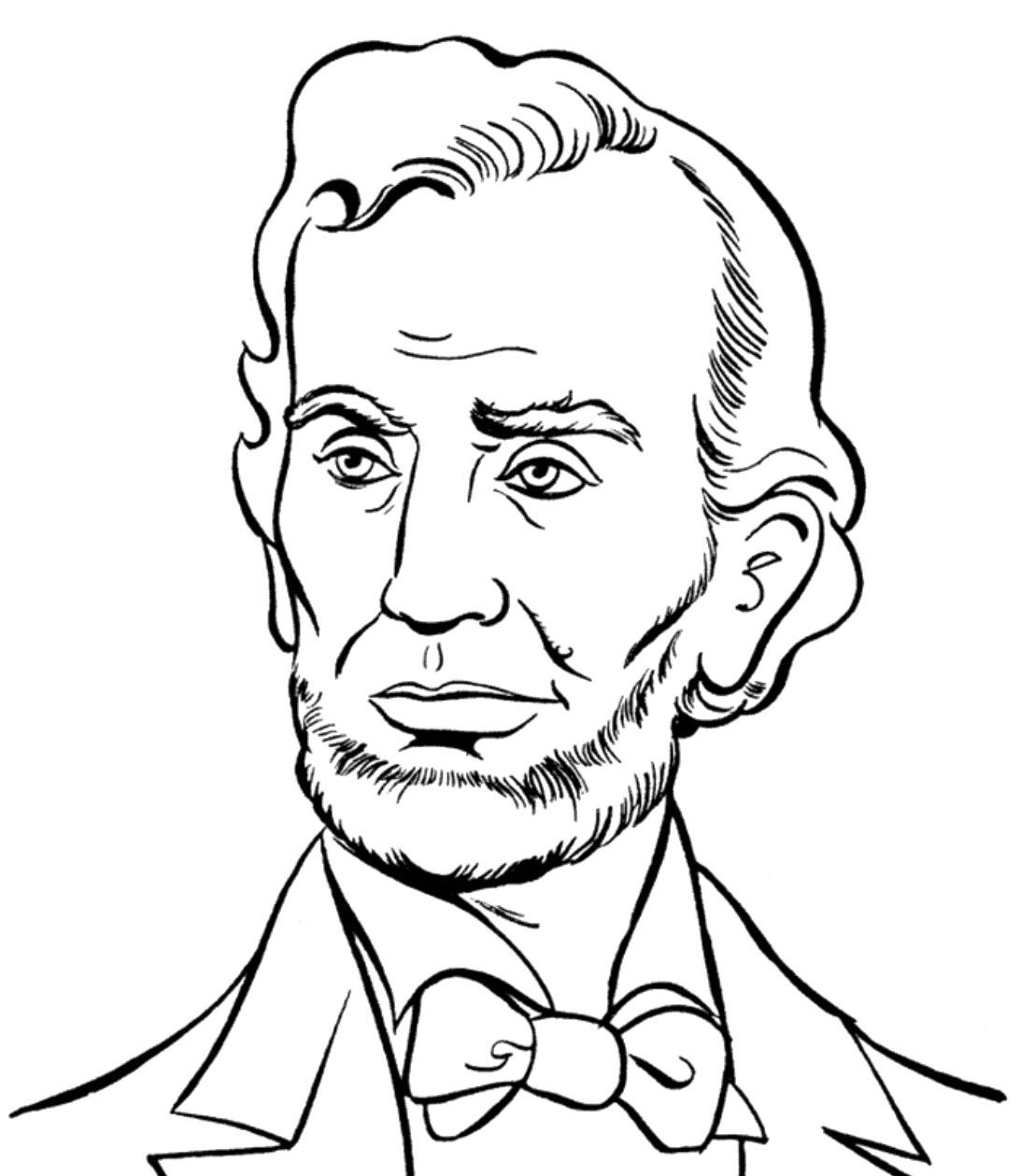 1092x1259 Abraham Lincoln Presidents Day Coloring Pages Abraham Lincoln